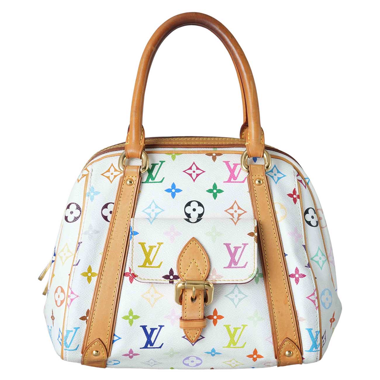 LOUIS VUITTON(USED)루이비통 멀티컬러 프리실라 토트백